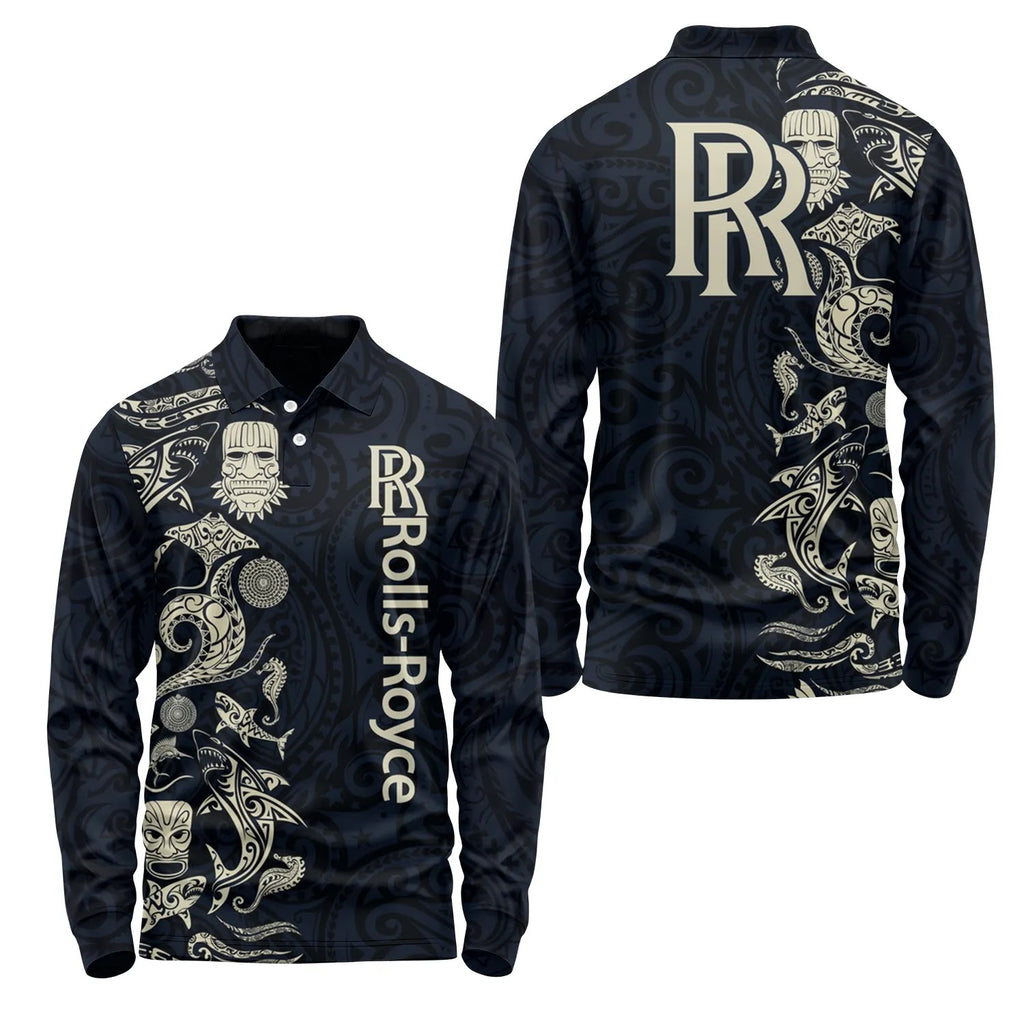 Rolls-Royce Long Sleeve Polo SHW033