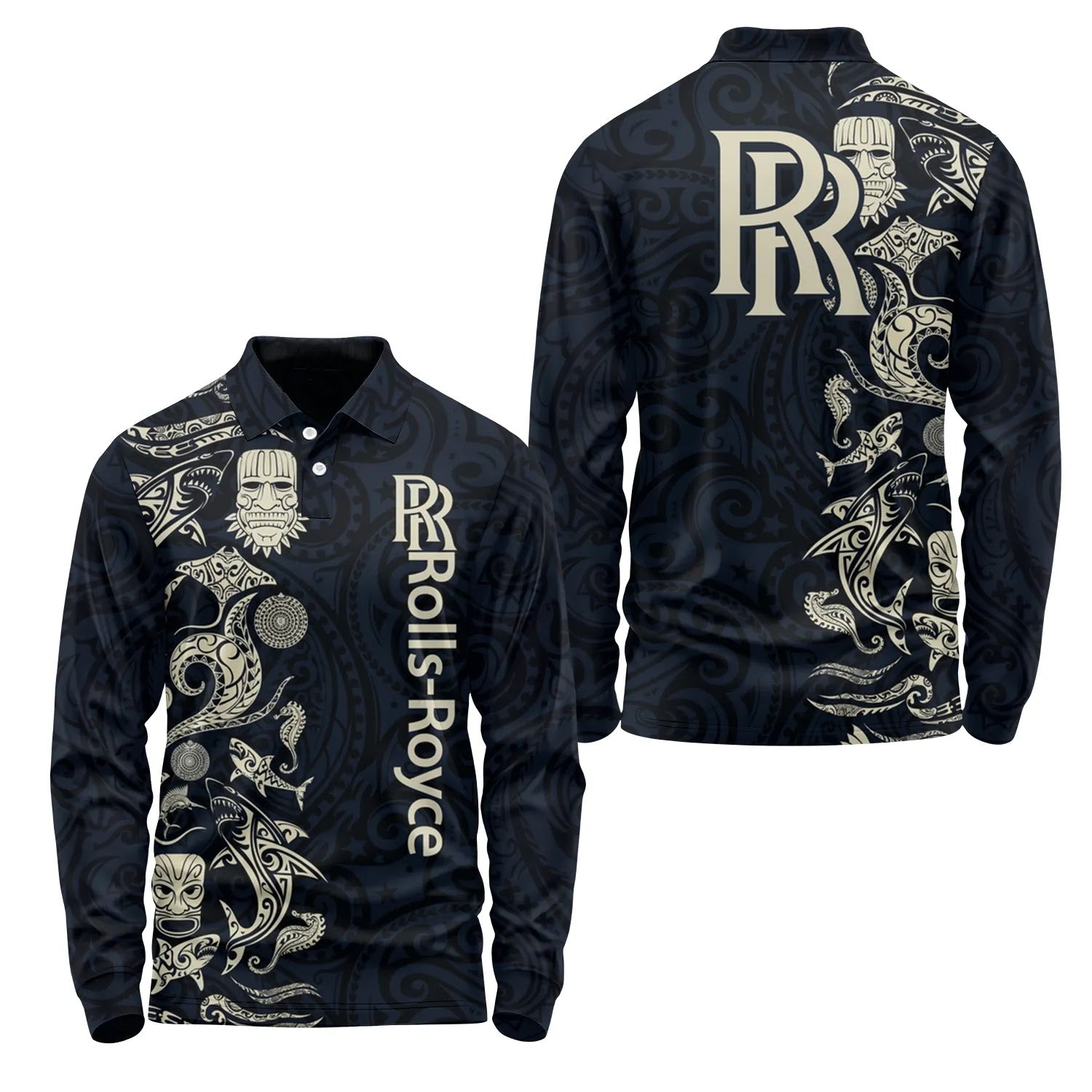 Rolls-Royce Long Sleeve Polo SHW033