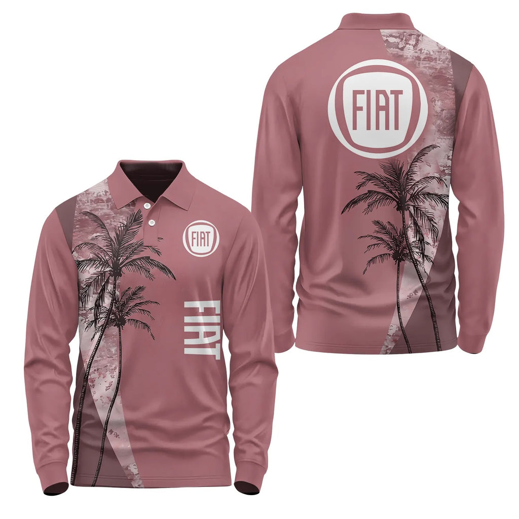 Fiat Long Sleeve Polo SHW071