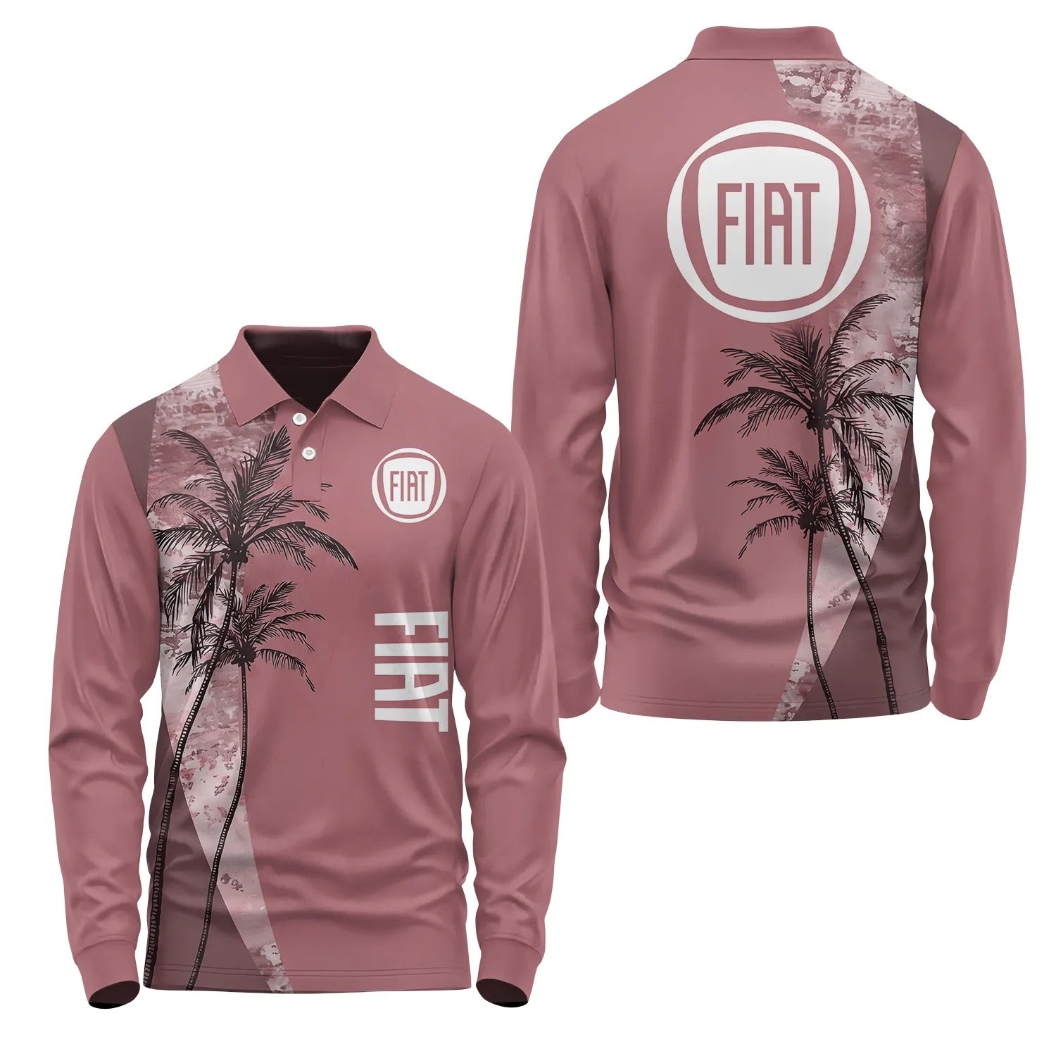Fiat Long Sleeve Polo SHW071