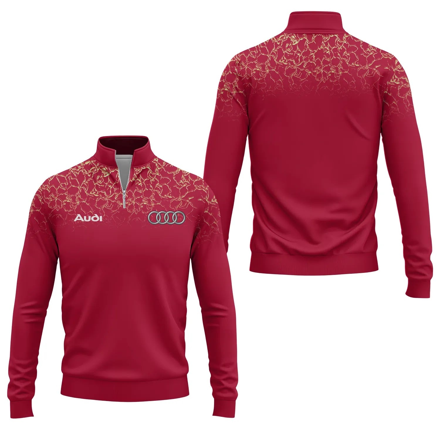 Audi Quarter-zip Pullover SC108