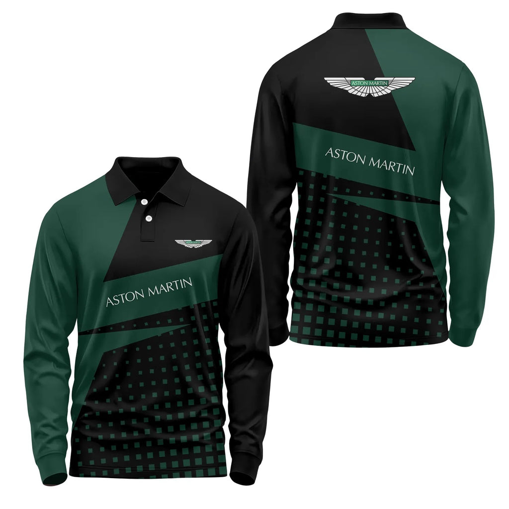 Aston Martin Long Sleeve Polo SC083