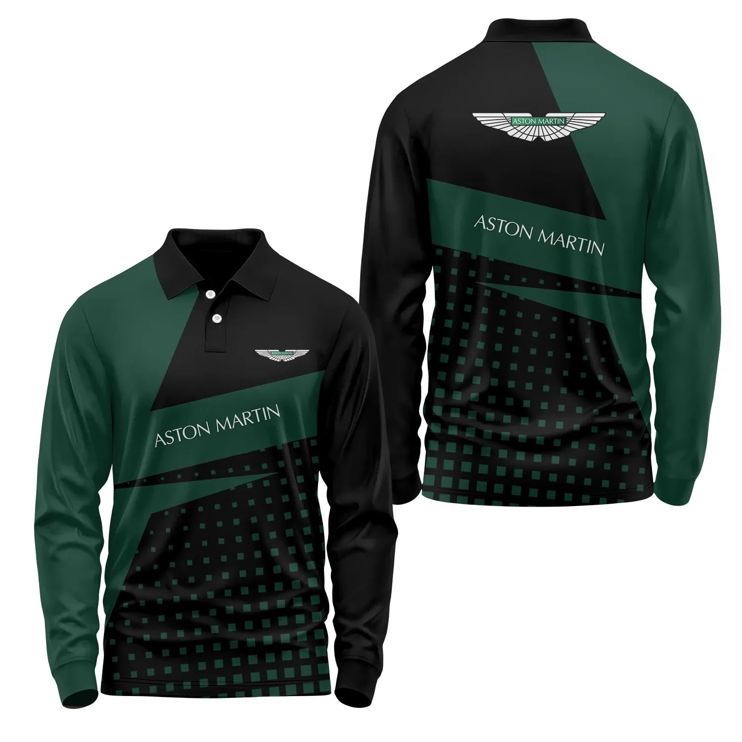 Aston Martin Long Sleeve Polo SC083