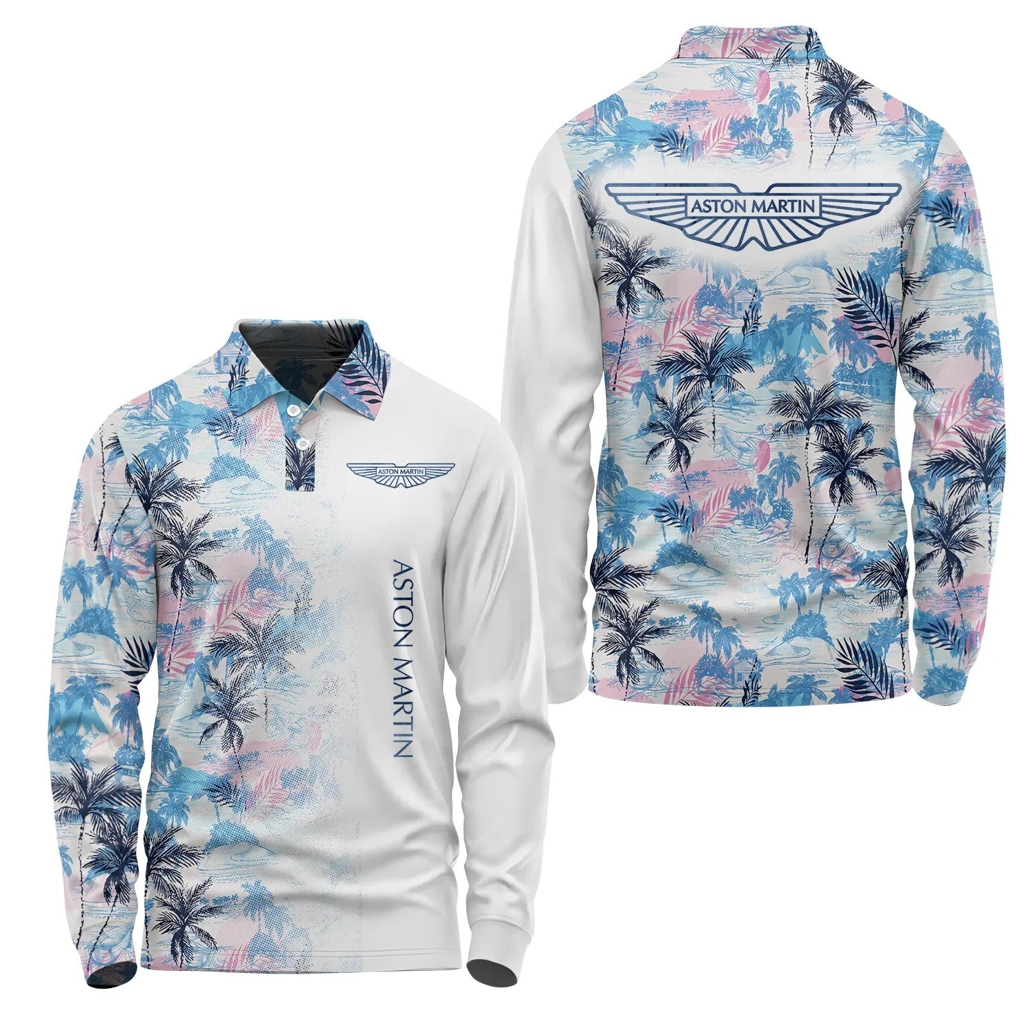 Aston Martin Long Sleeve Polo SHW029