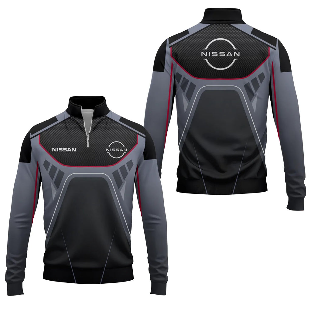 Nissan Quarter-zip Pullover SC088