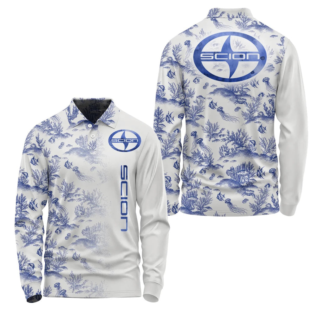 Scion Long Sleeve Polo SHW009