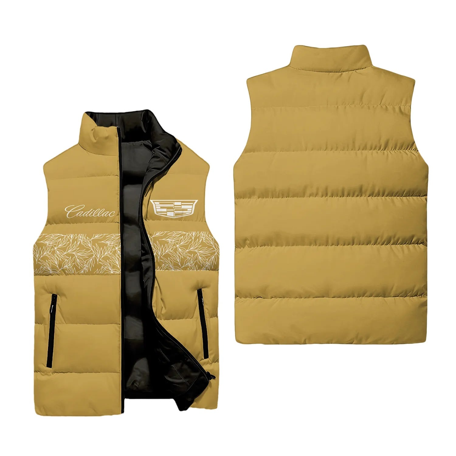 Cadillac Sleeveless Puffer Jacket SC104