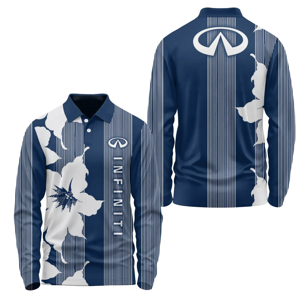 Infiniti Long Sleeve Polo SHW039