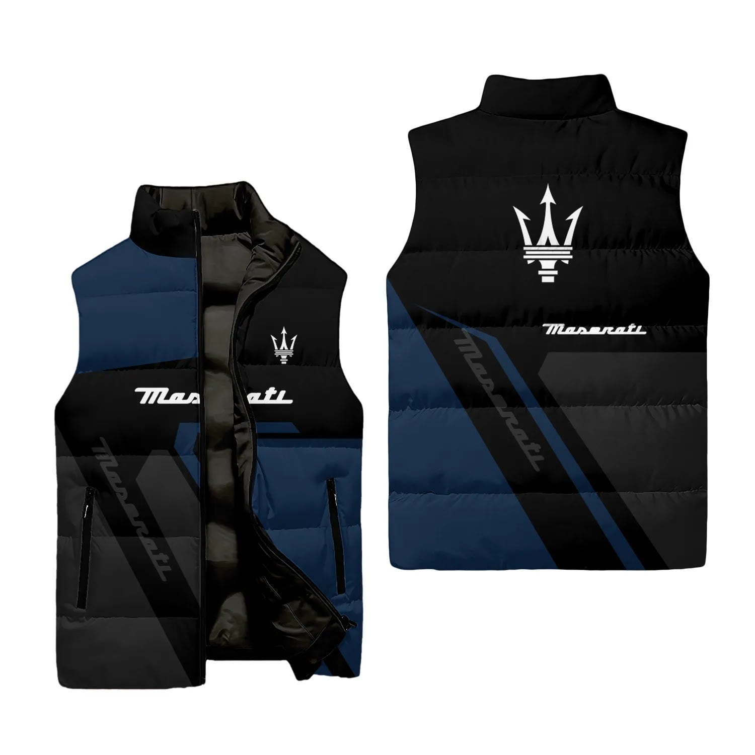 Maserati Sleeveless Puffer Jacket SC117