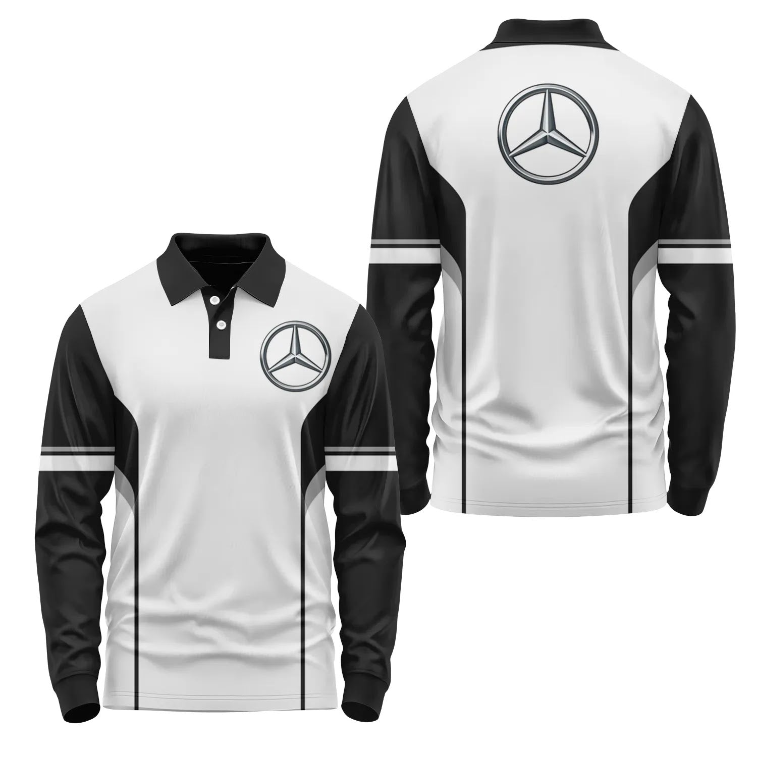 Mercedes-Benz Long Sleeve Polo SC113