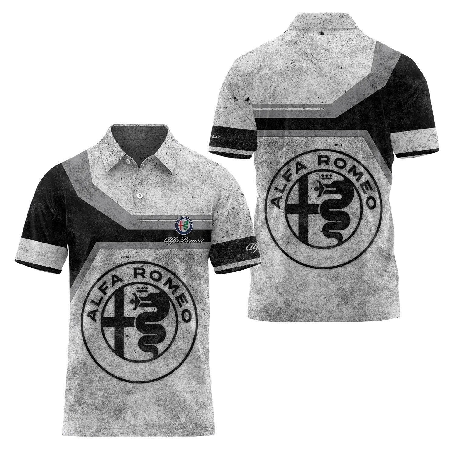 Alfa Romeo Short Sleeve Polo SC086