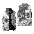 Jaguar Sleeveless Puffer Jacket SHW038