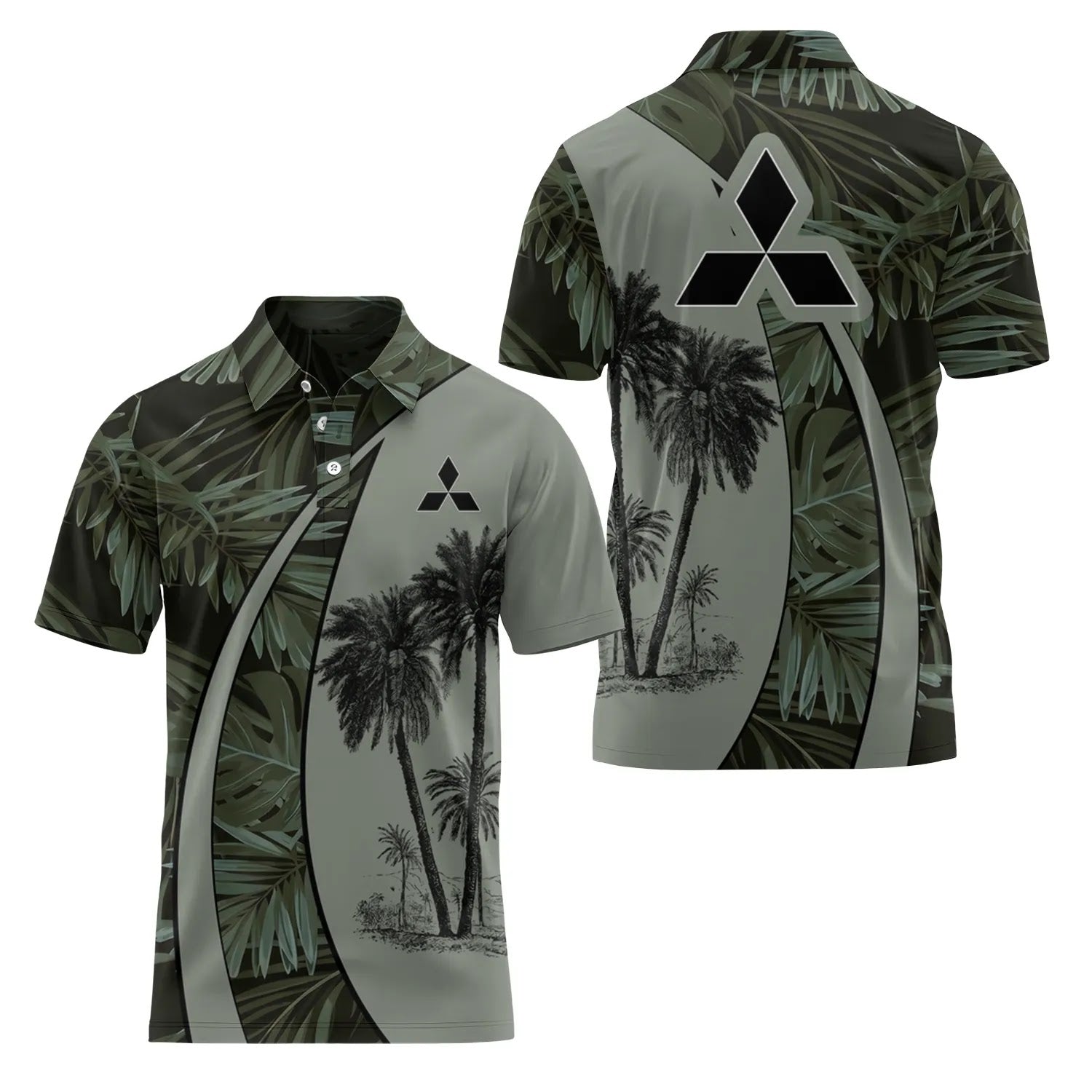 Mitsubishi Short Sleeve Polo SHW063