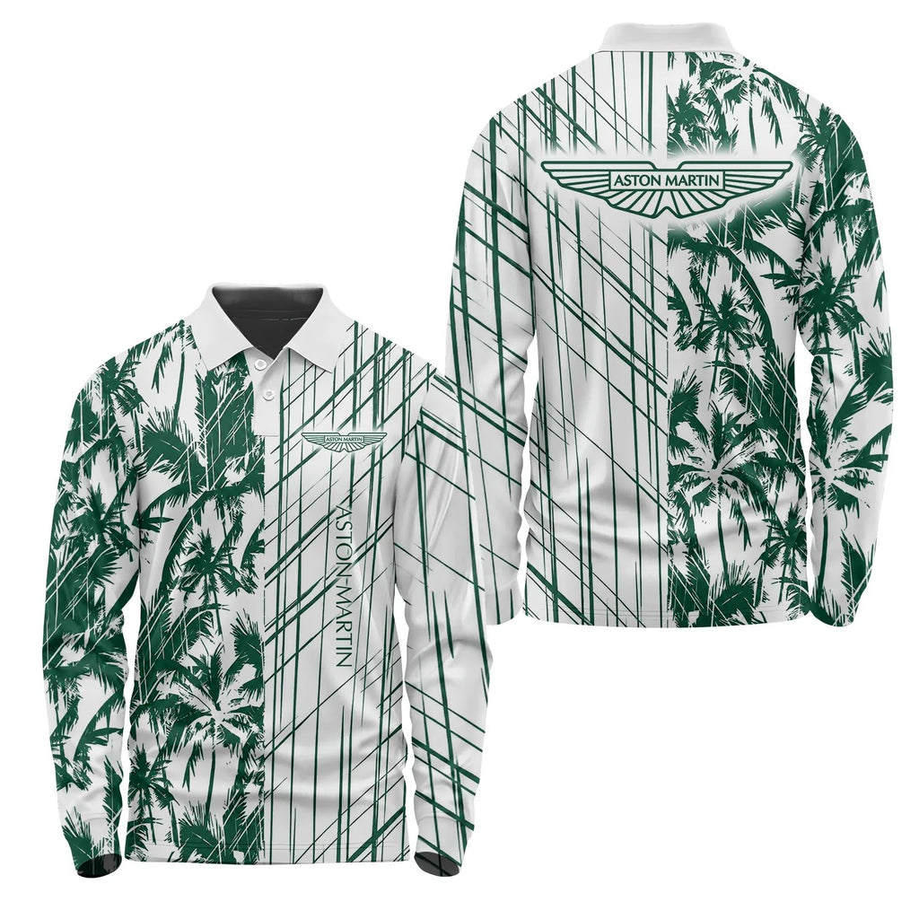 Aston Martin Long Sleeve Polo SHW041