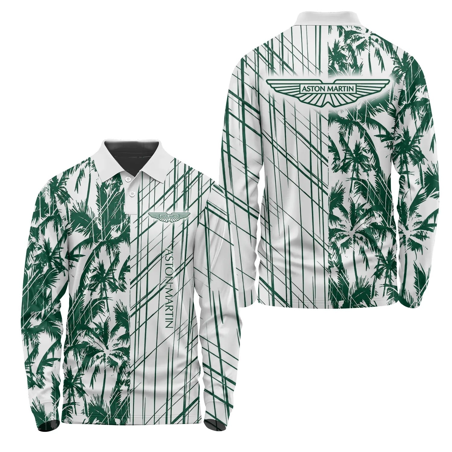 Aston Martin Long Sleeve Polo SHW041