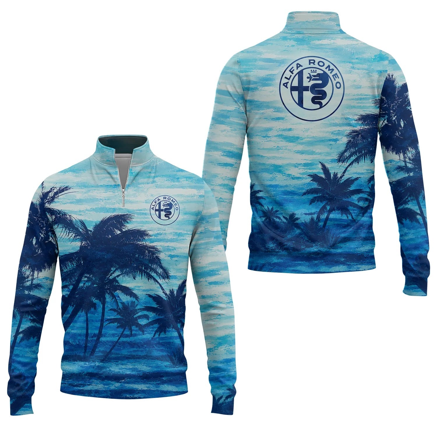 Alfa Romeo Quarter-zip Pullover SHW048