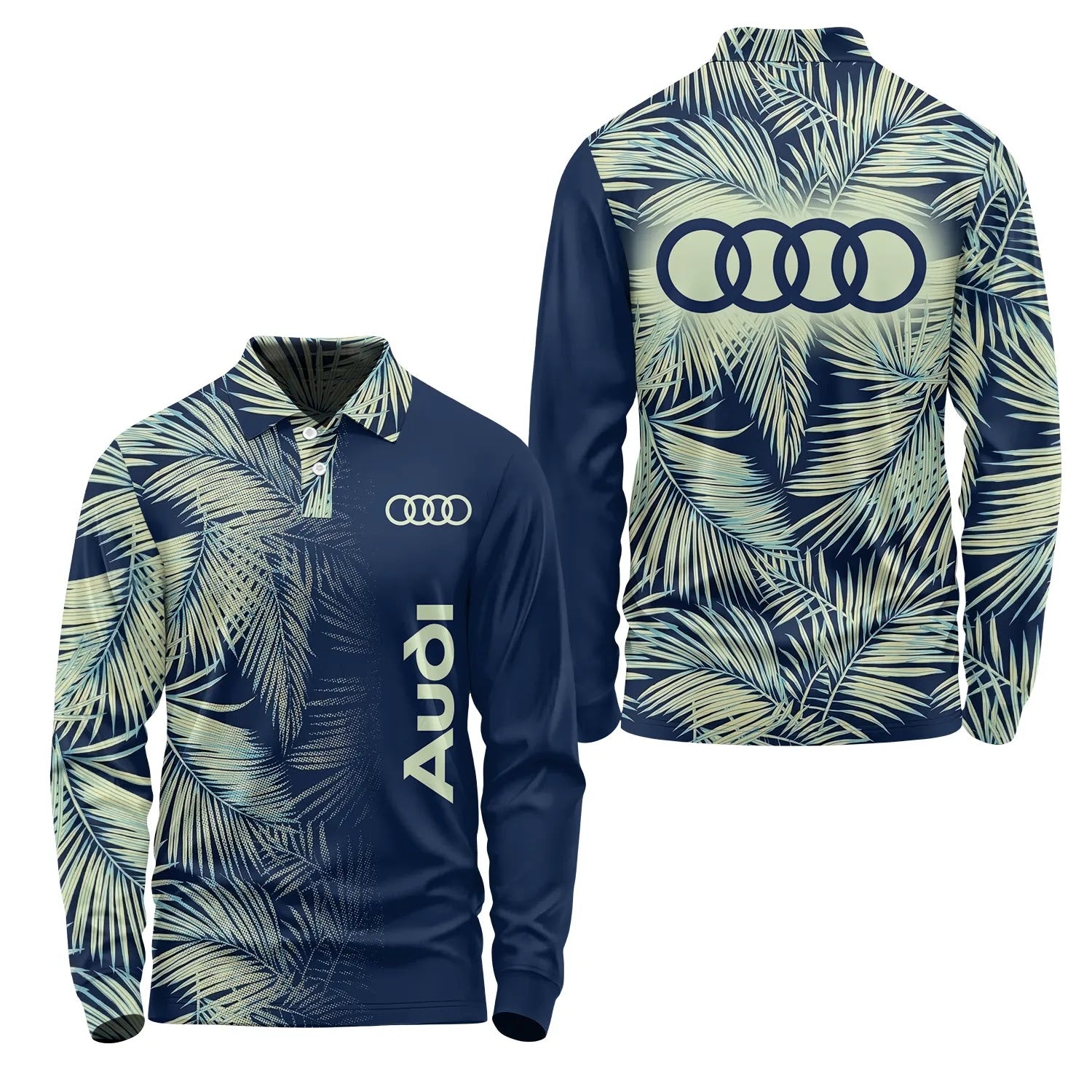 Audi Long Sleeve Polo SHW003