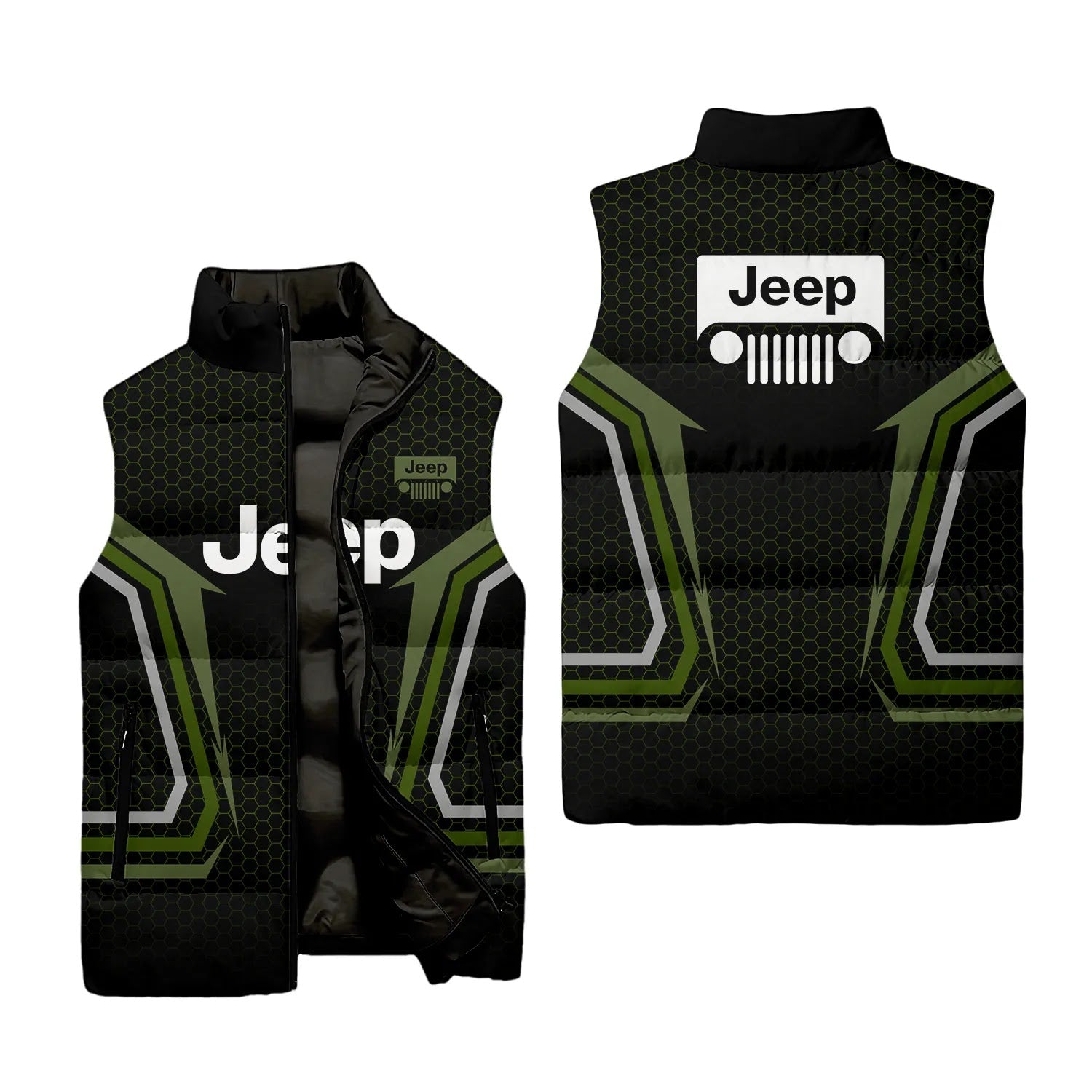 Jeep Sleeveless Puffer Jacket SC075