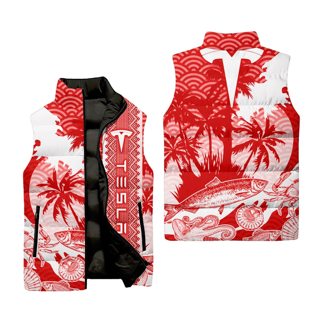 Tesla Sleeveless Puffer Jacket SHW038