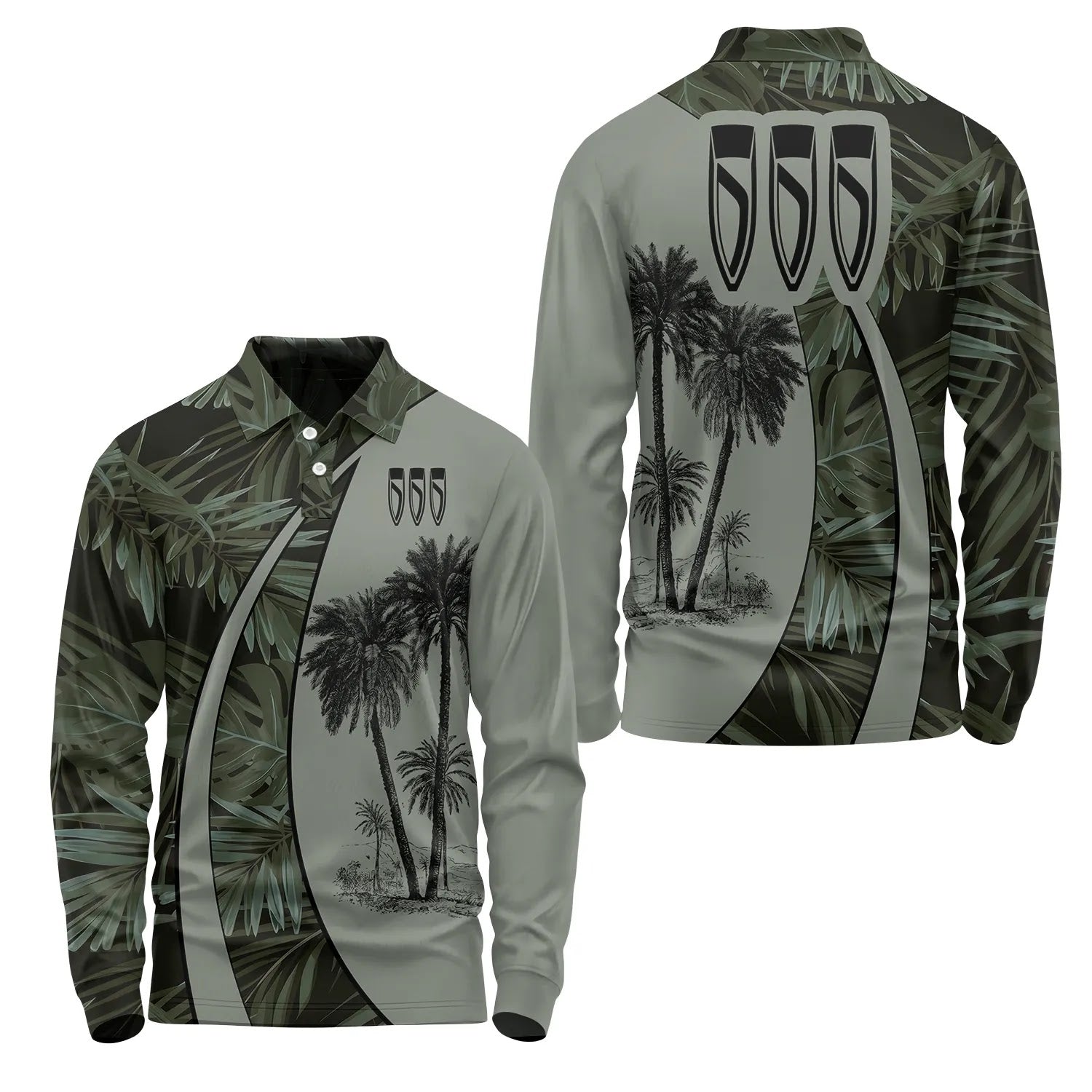 Buick Long Sleeve Polo SHW063