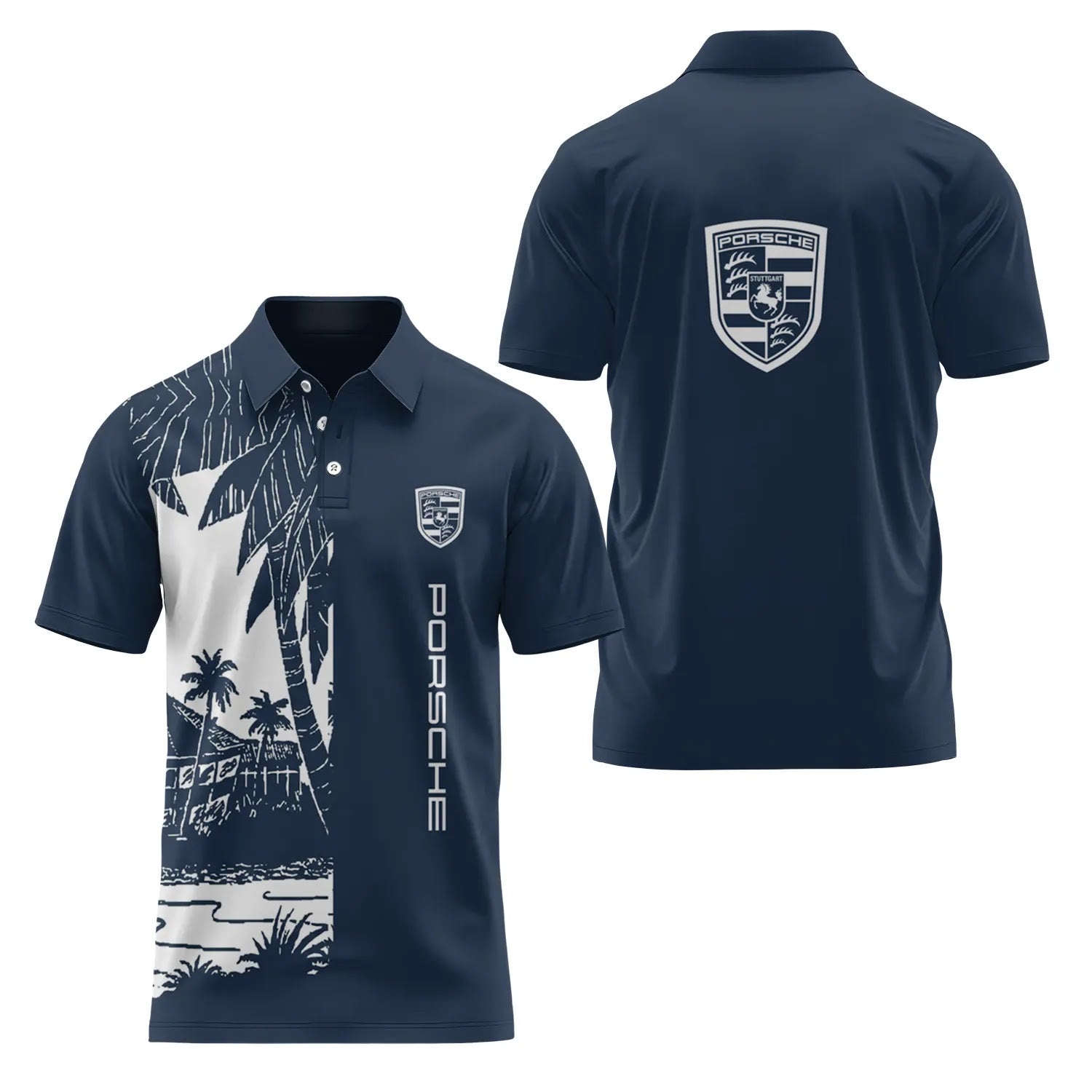 Porsche Short Sleeve Polo SHW031