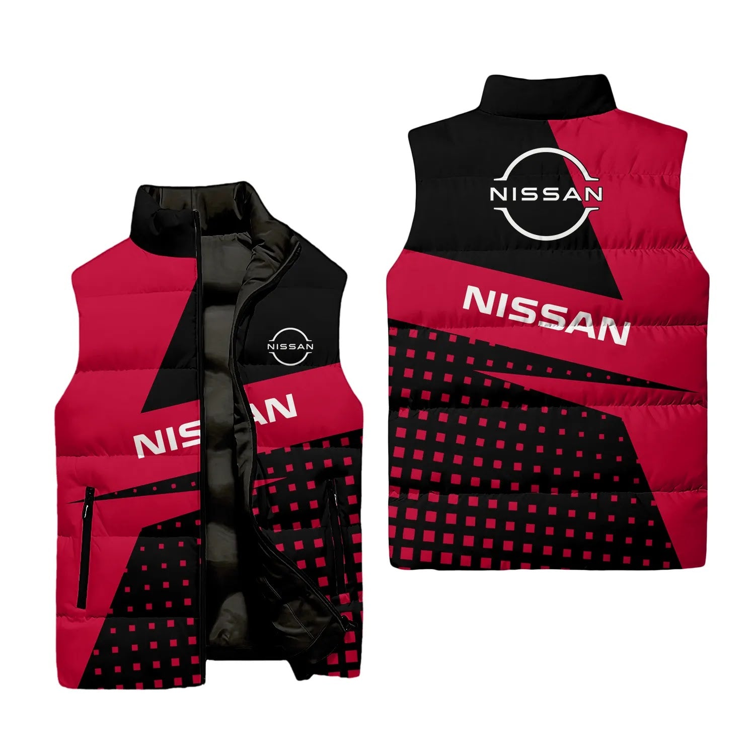 Nissan Sleeveless Puffer Jacket SC083