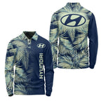 Hyundai Long Sleeve Polo SHW003