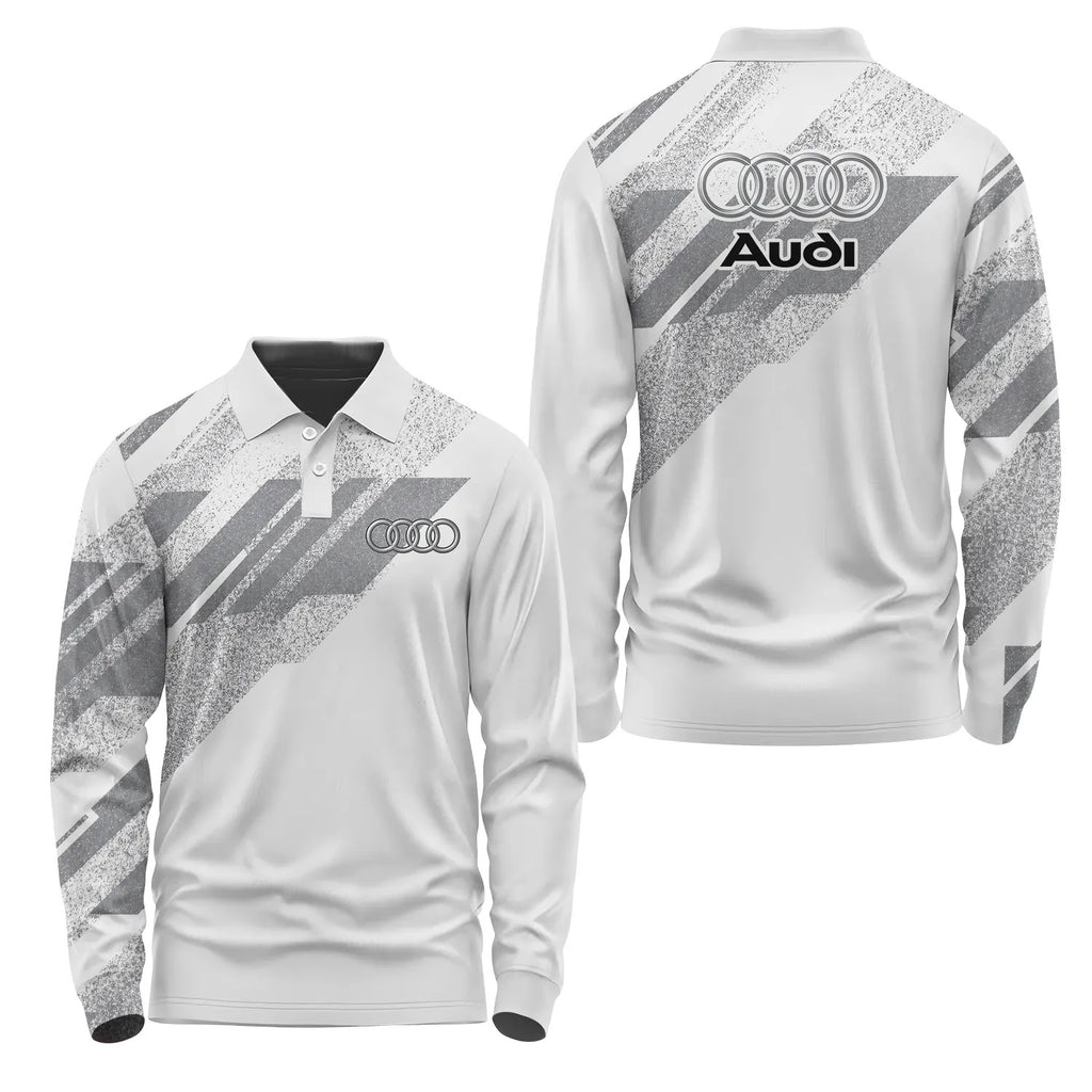 Audi Long Sleeve Polo SC105