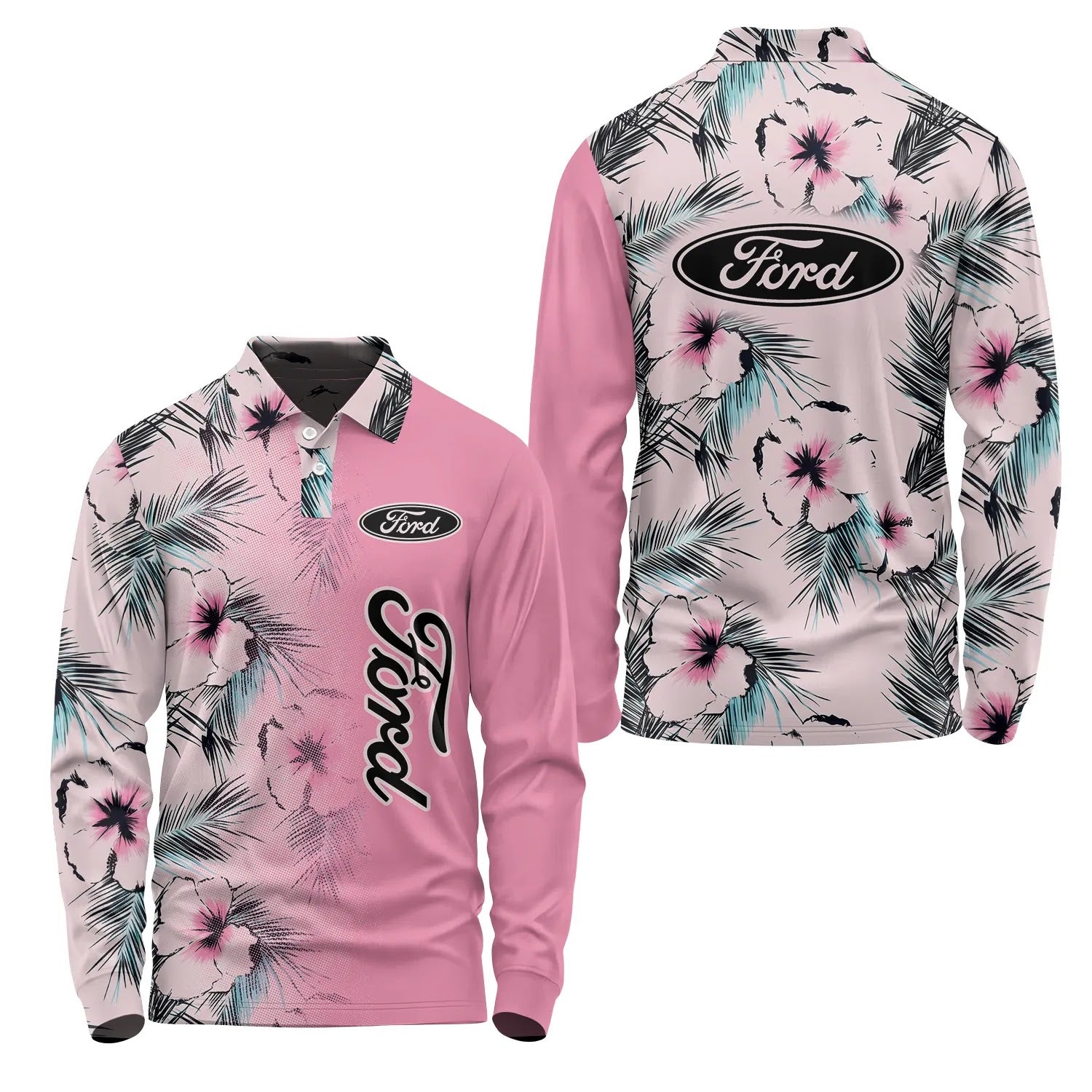 Ford Long Sleeve Polo SHW056