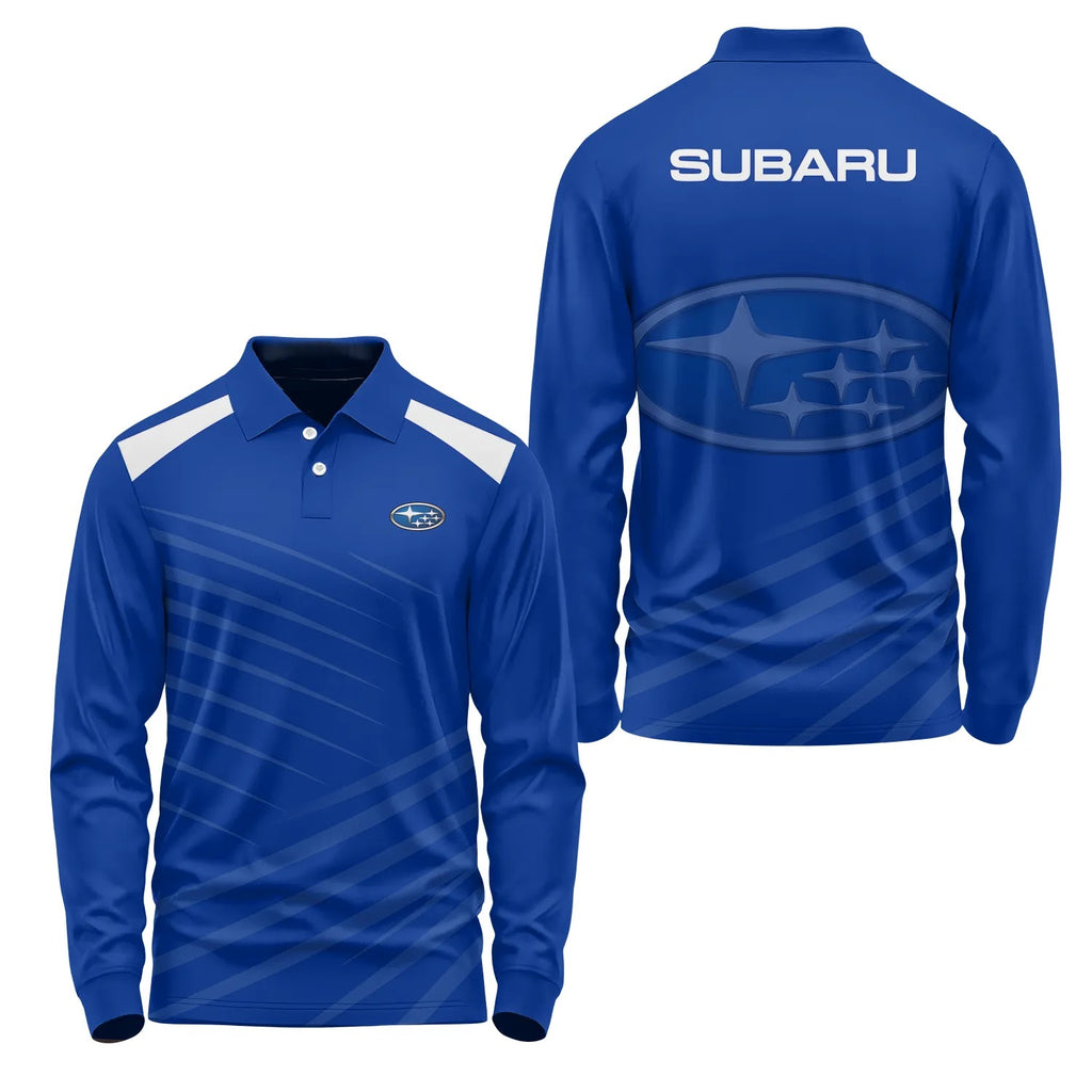 Subaru Long Sleeve Polo SC082