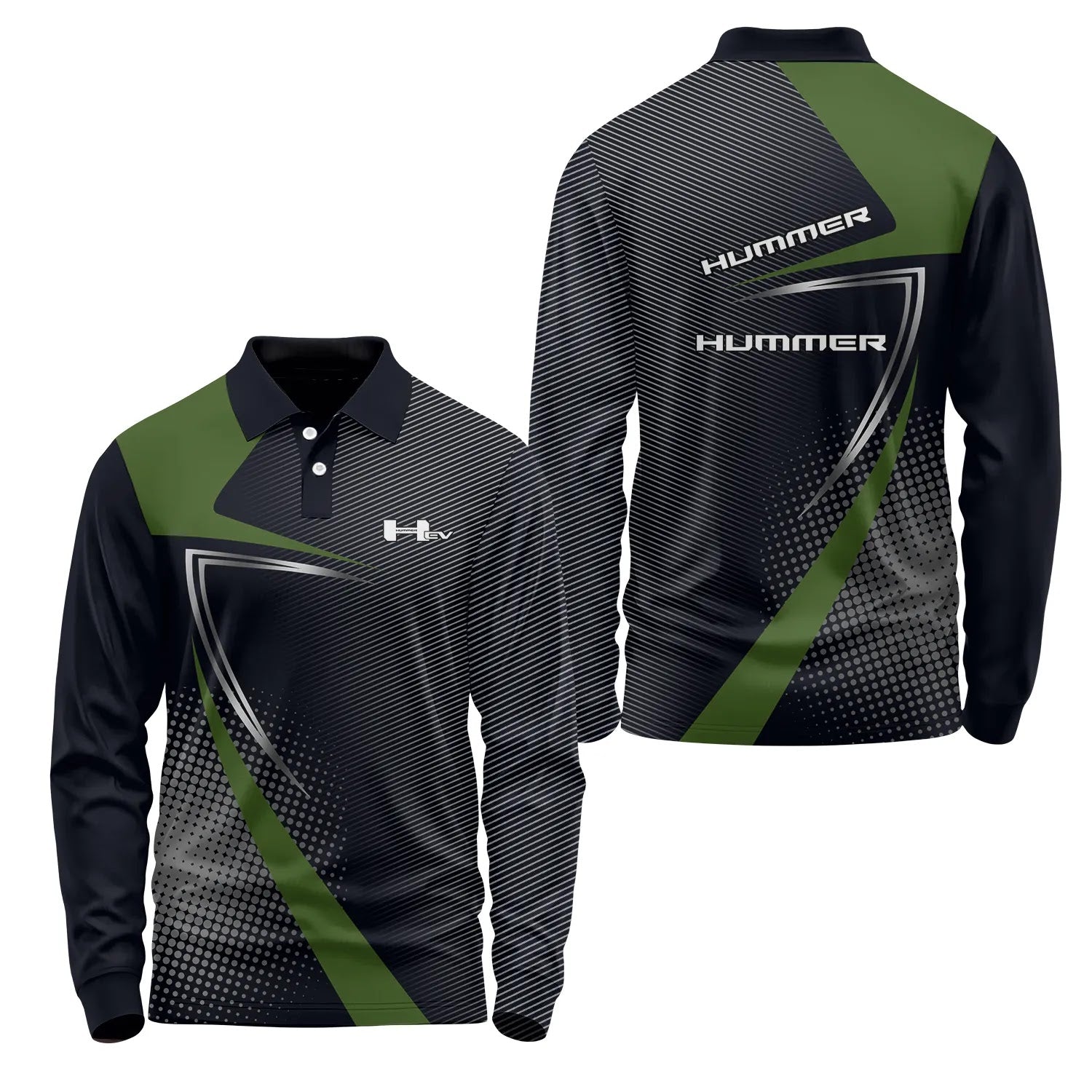 Hummer Long Sleeve Polo SC059