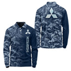 Mitsubishi Long Sleeve Polo SHW010