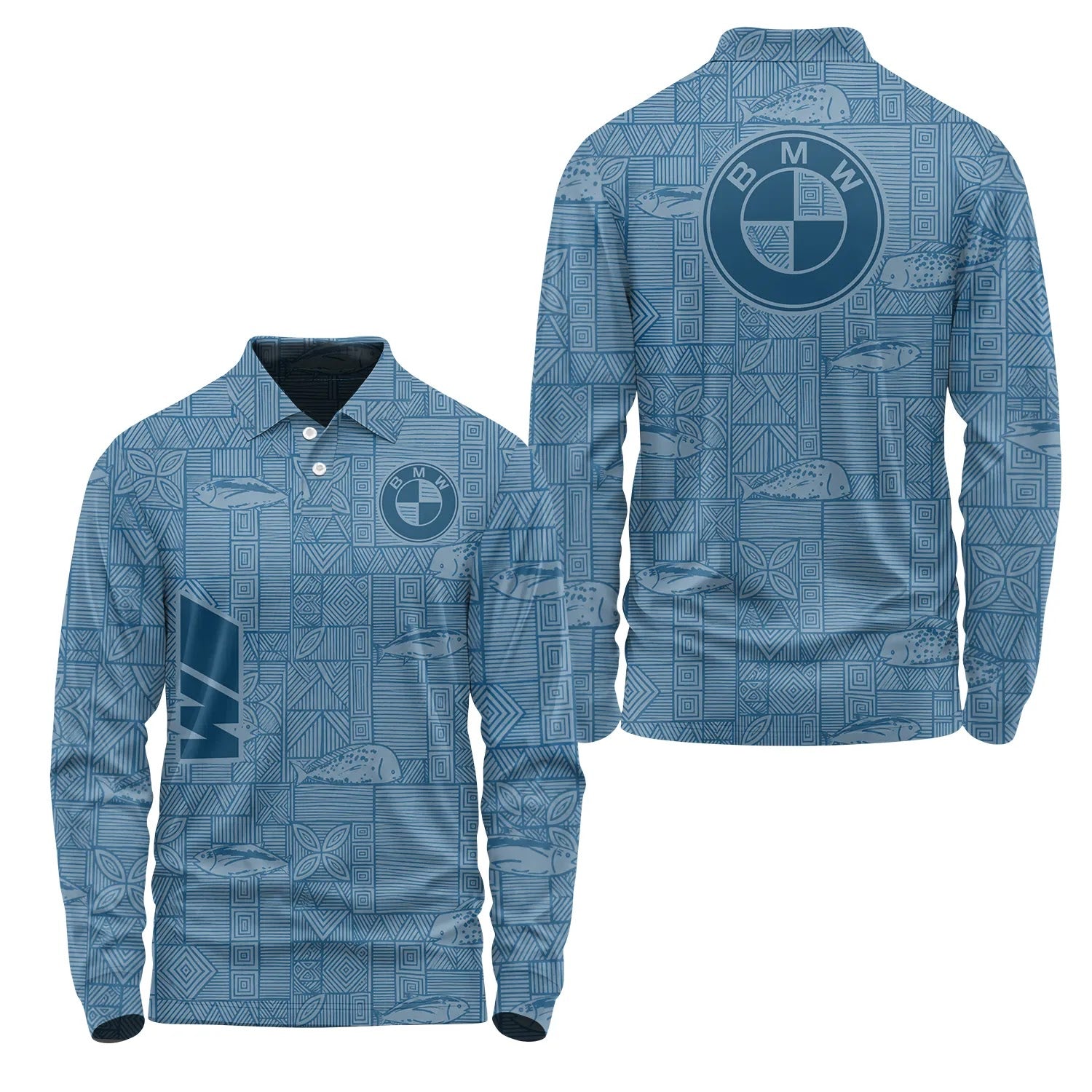 BMW Long Sleeve Polo SHW012