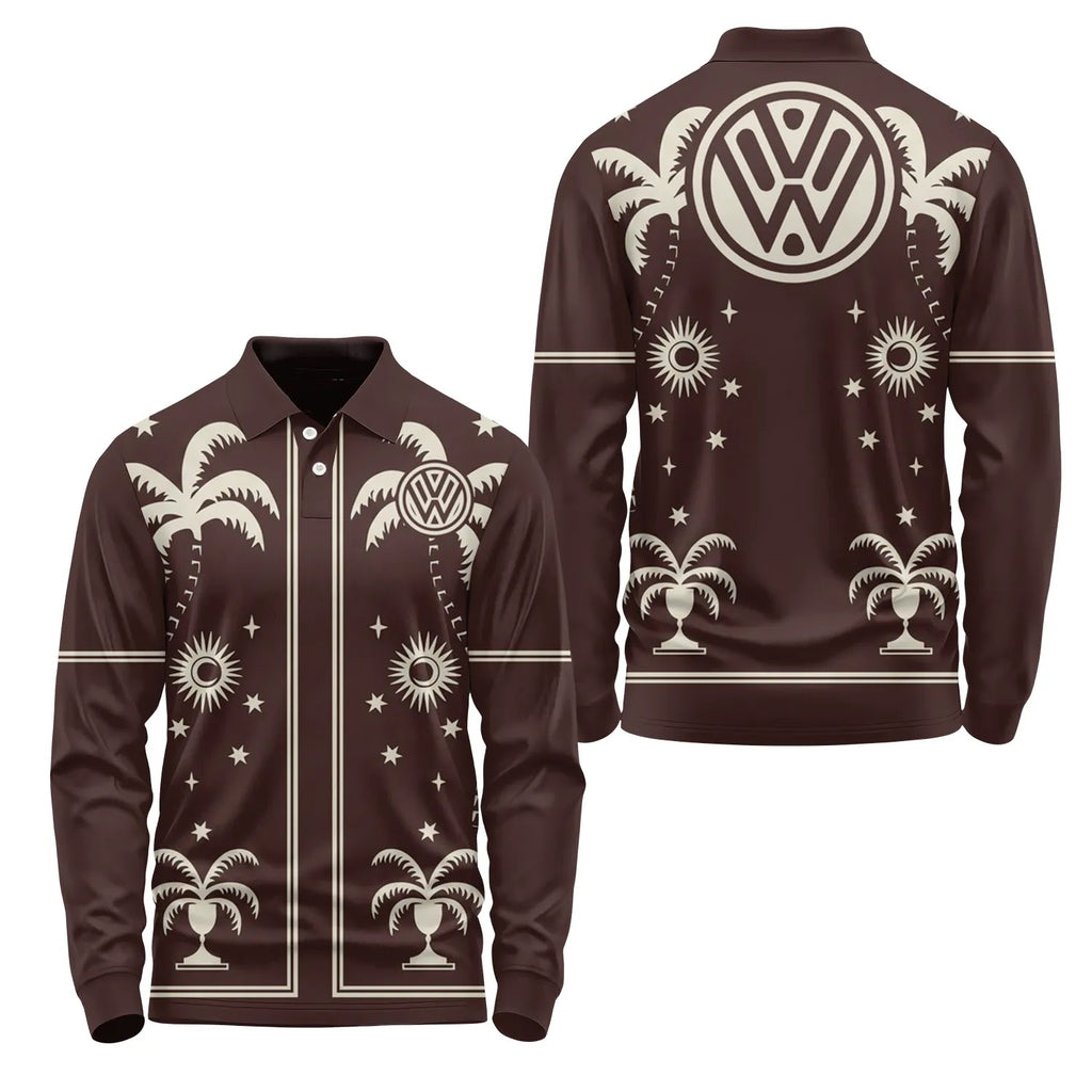 Volkswagen Long Sleeve Polo SHW066