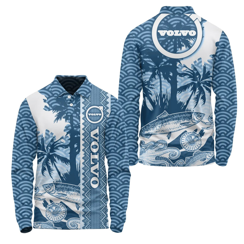 Volvo Long Sleeve Polo SHW038