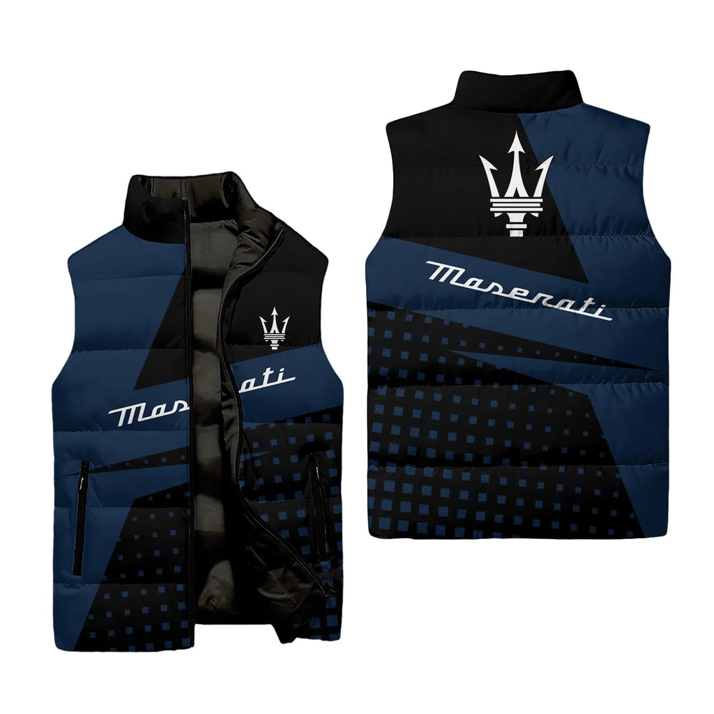 Maserati Sleeveless Puffer Jacket SC083