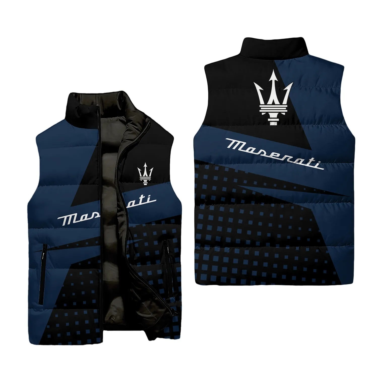 Maserati Sleeveless Puffer Jacket SC083