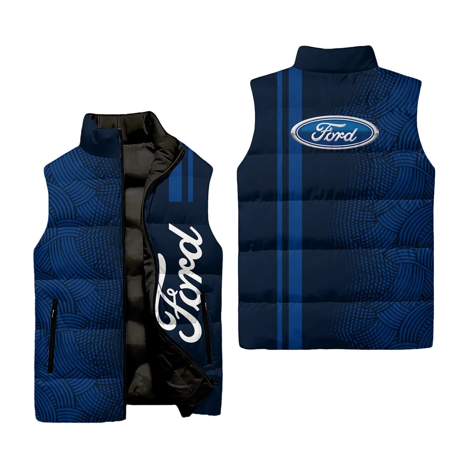 Ford Sleeveless Puffer Jacket SC084