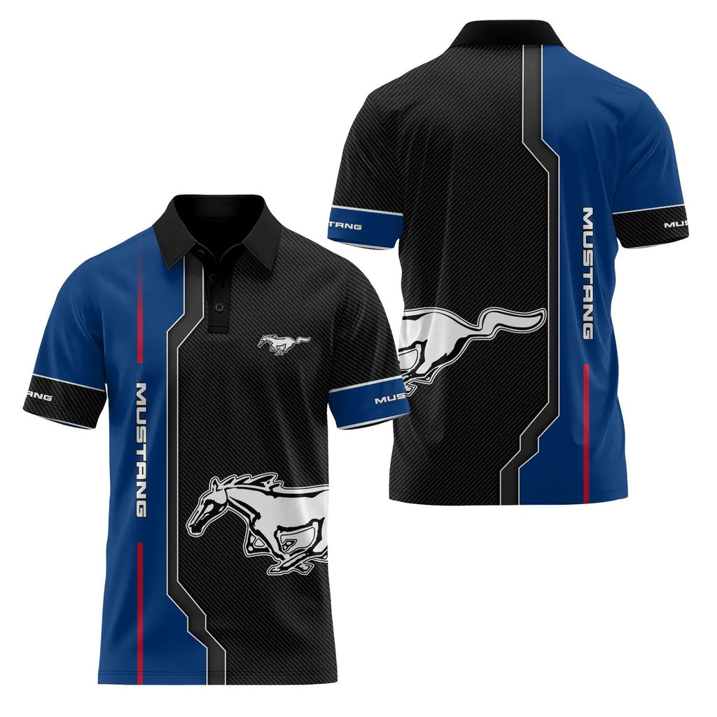 Ford Mustang Short Sleeve Polo SC042