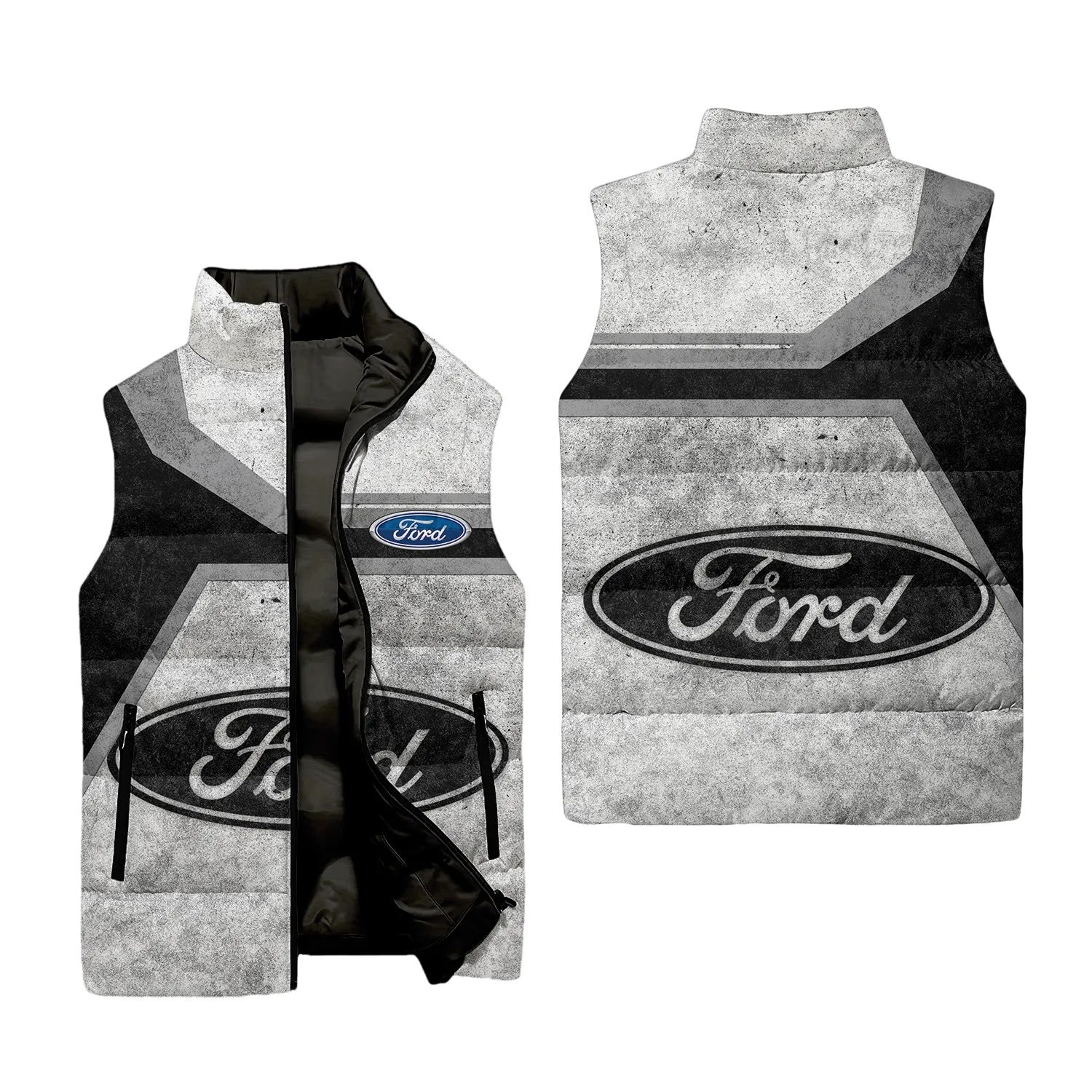 Ford Sleeveless Puffer Jacket SC086