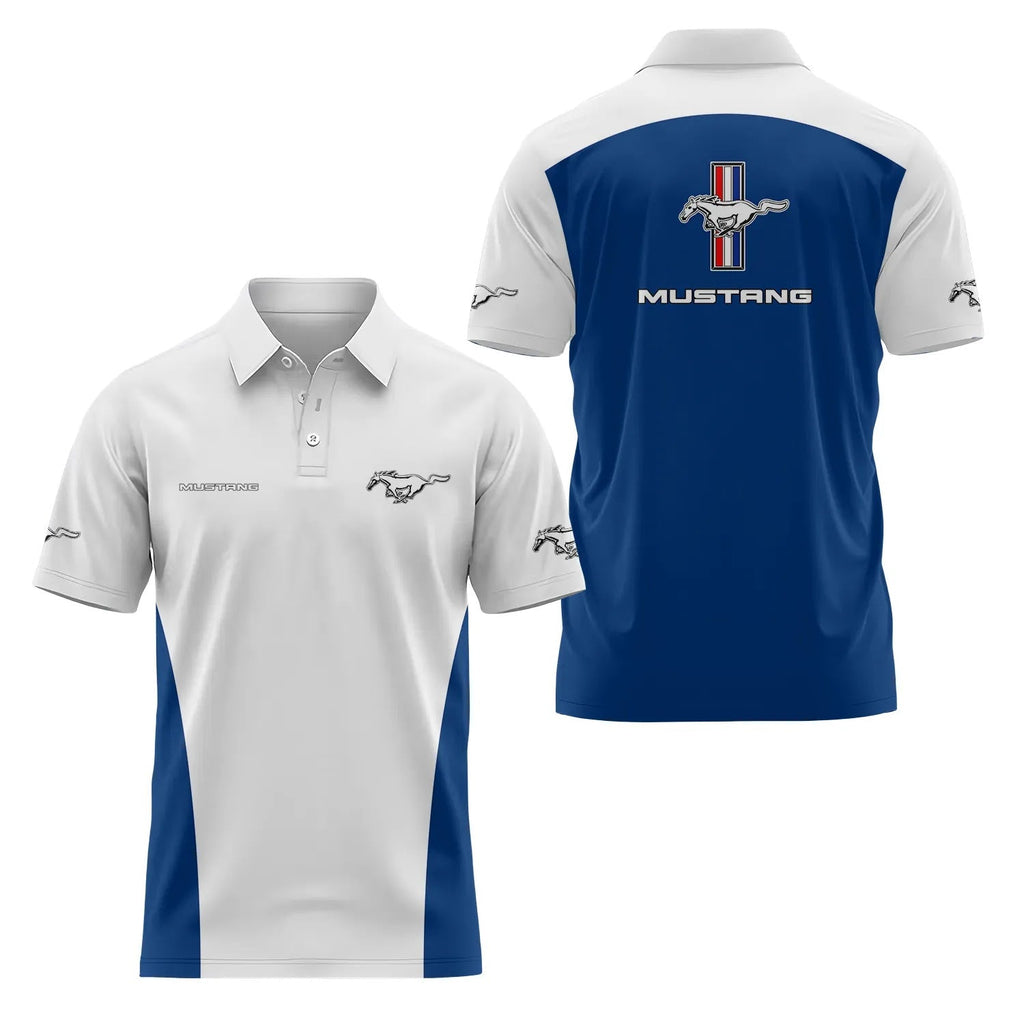 Ford Mustang Short Sleeve Polo SC044