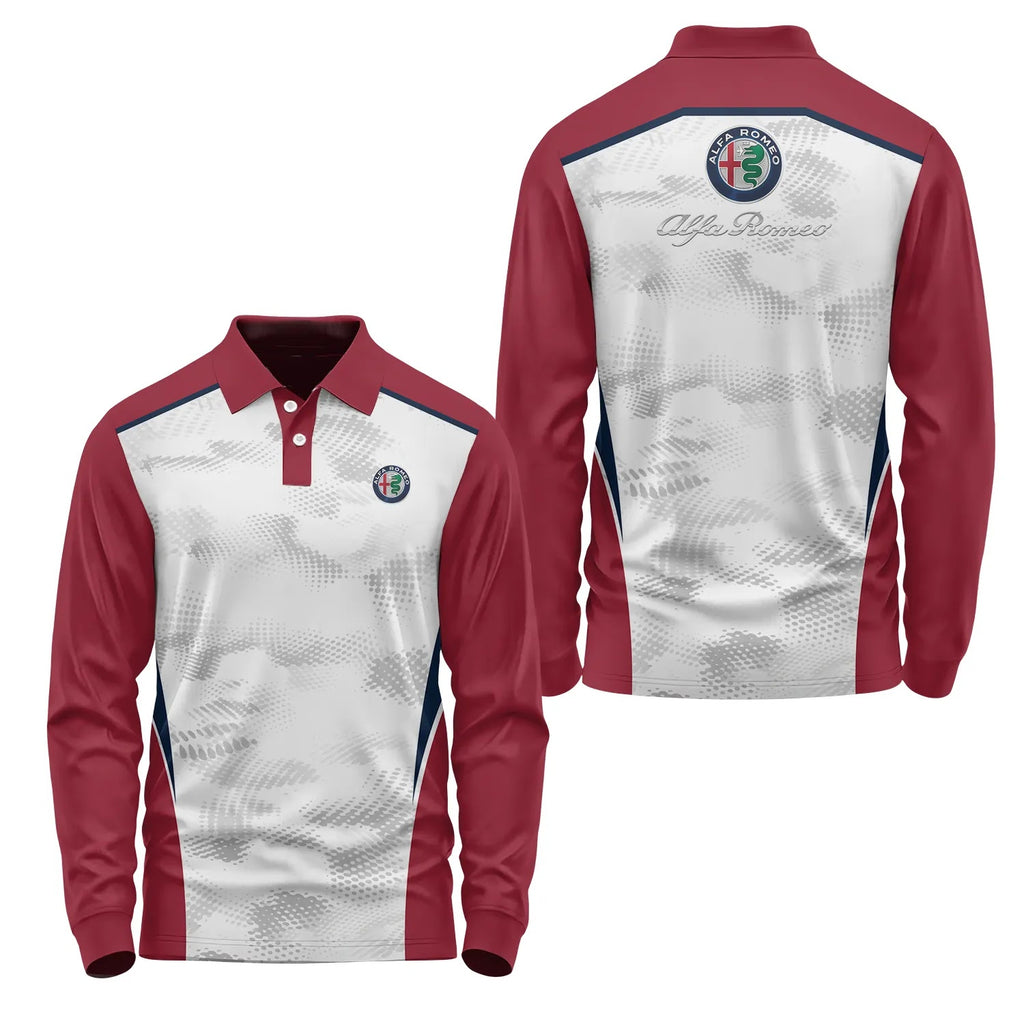 Alfa Romeo Long Sleeve Polo SC081