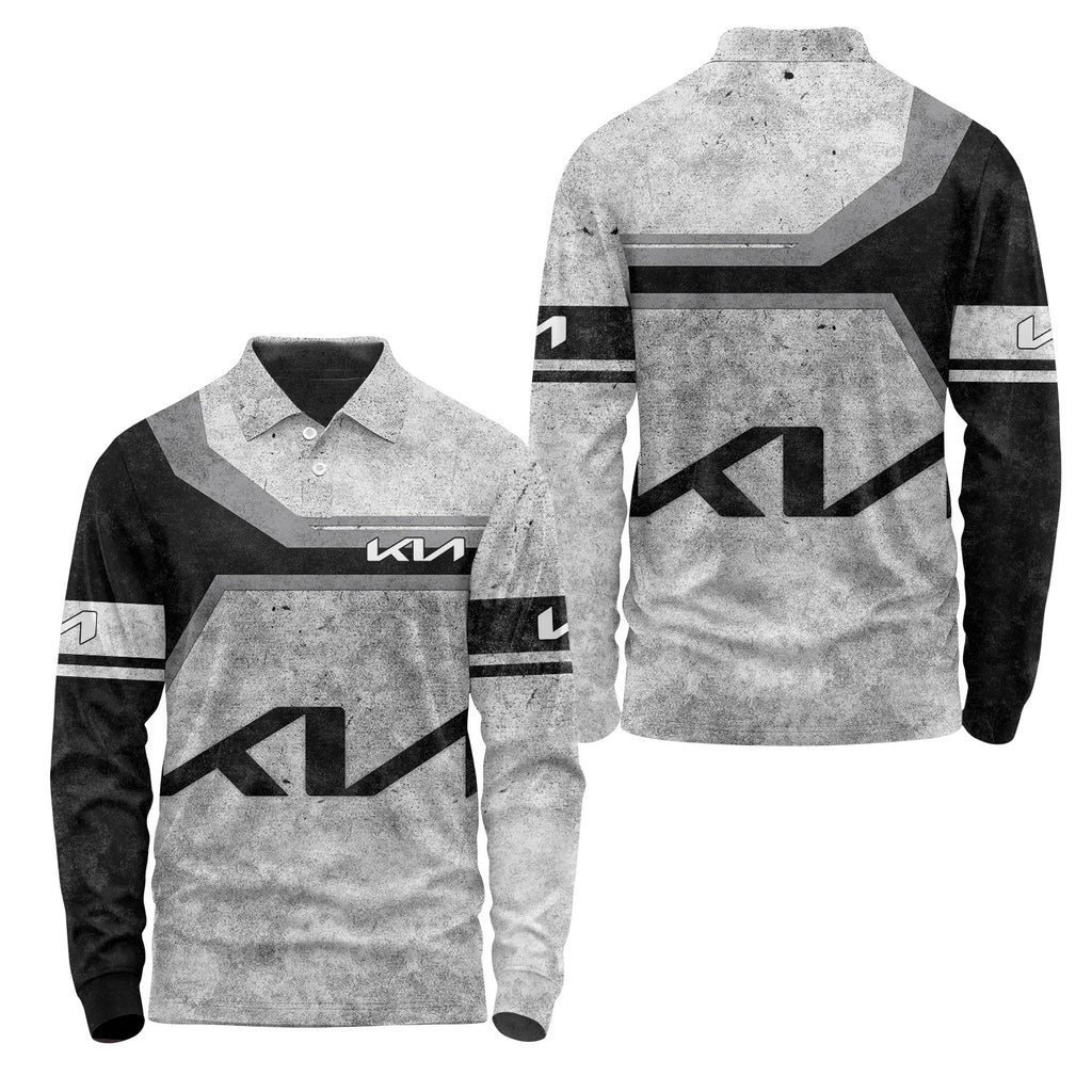 Kia Long Sleeve Polo SC086