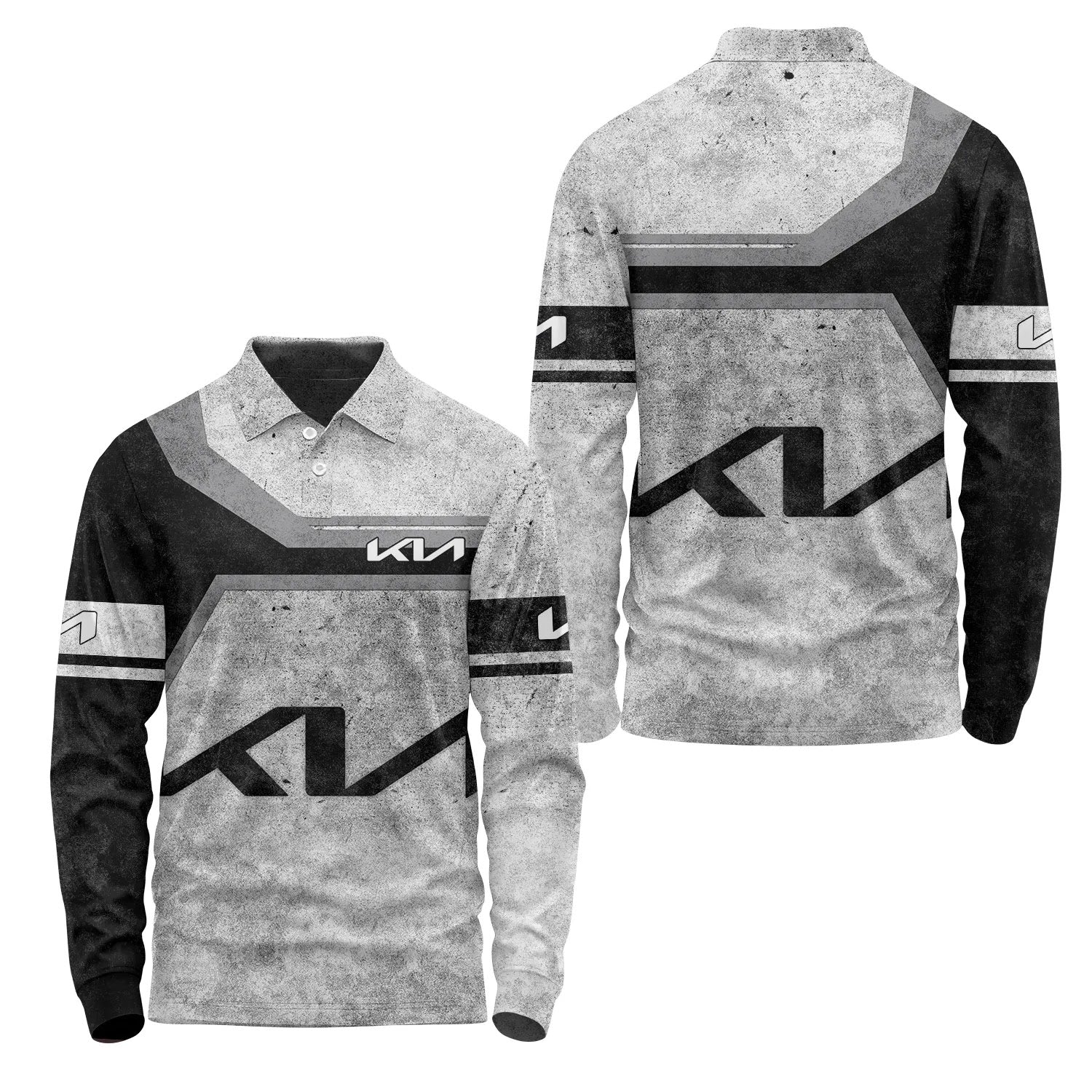 Kia Long Sleeve Polo SC086