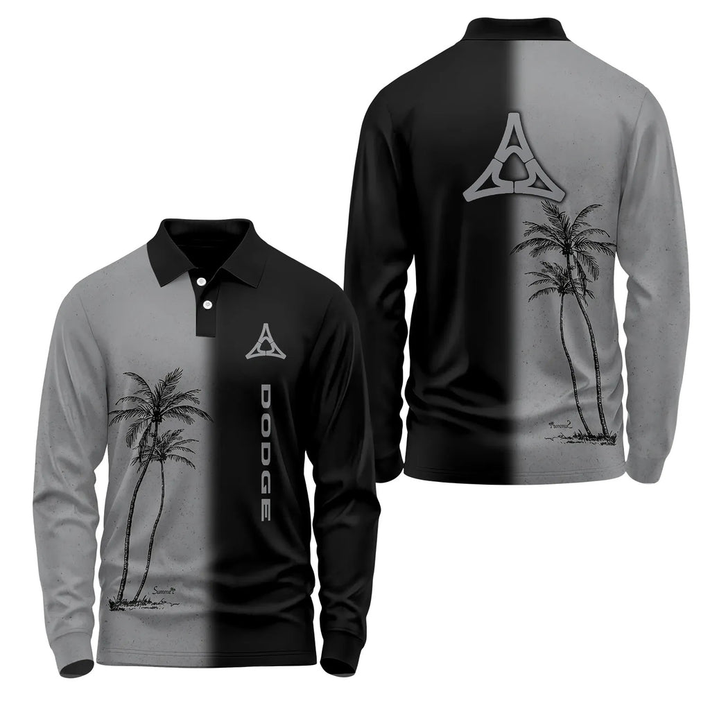 Dodge Long Sleeve Polo SHW037