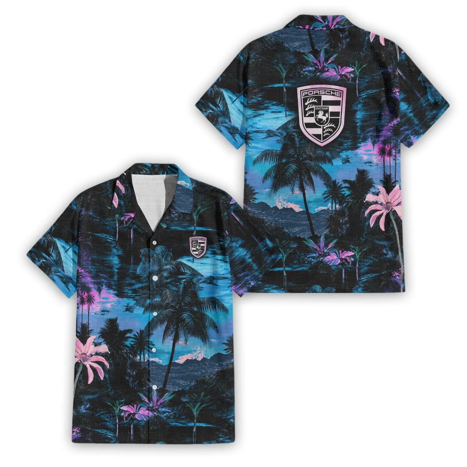 Porsche Premium Hawaiian Shirt SHW002