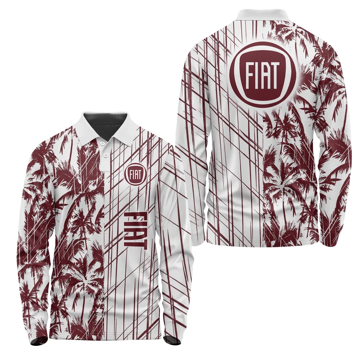 Fiat Long Sleeve Polo SHW041