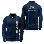 Hyundai Long Sleeve Polo SC084