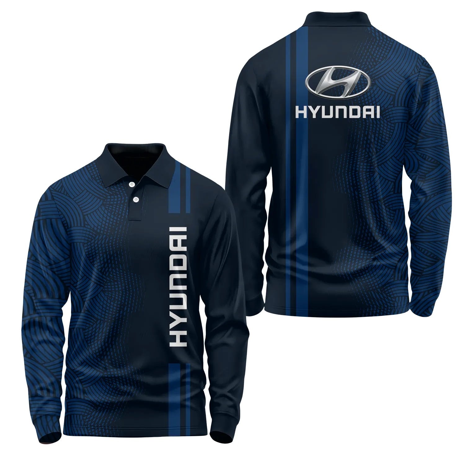 Hyundai Long Sleeve Polo SC084