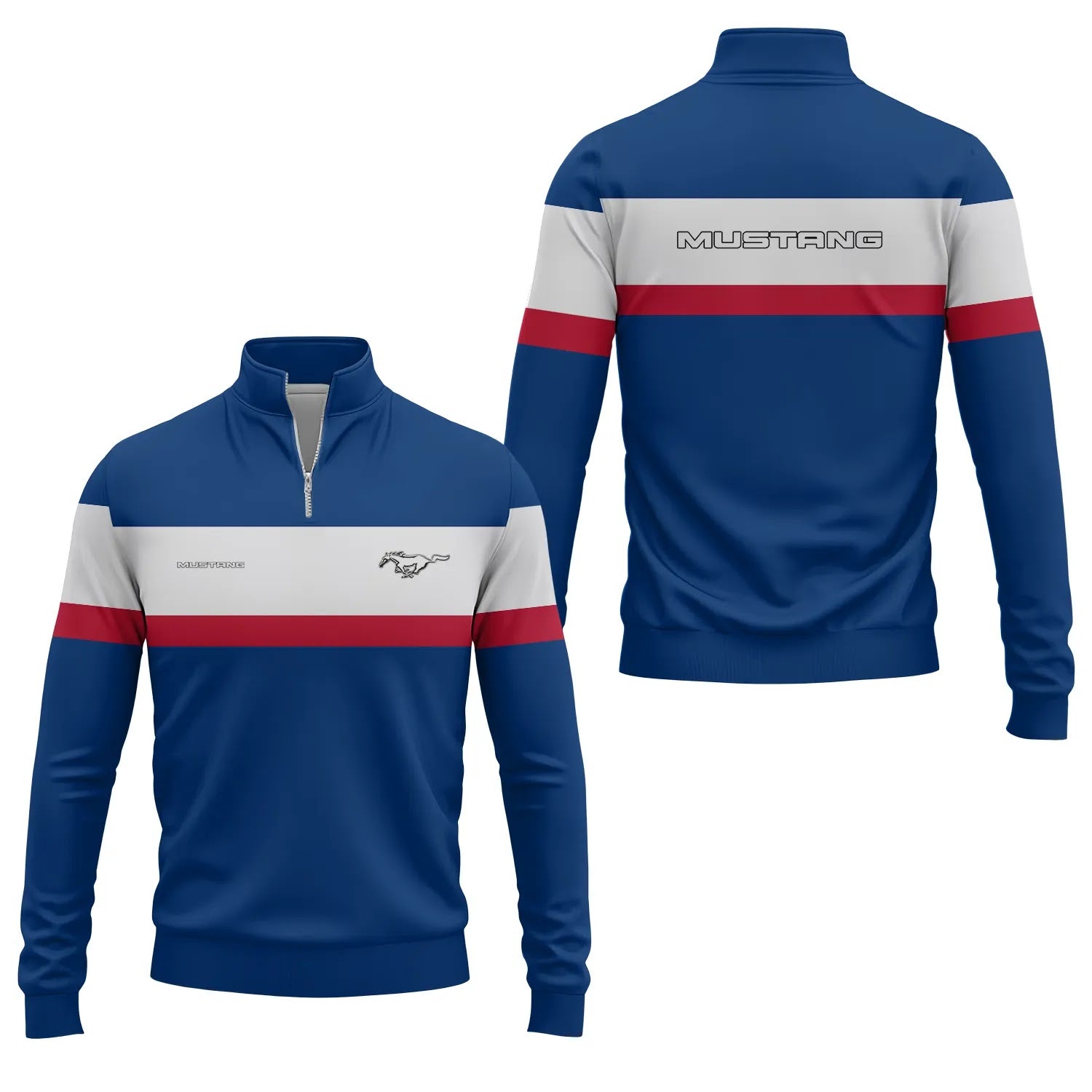 Ford Mustang Quarter-zip Pullover SC046